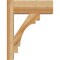 Ekena Millwork Merced Block Rough Sawn Outlooker, Western Red Cedar, 6"W x 14"D x 18"H OUT06X14X18MRC05RWR - alternate 2